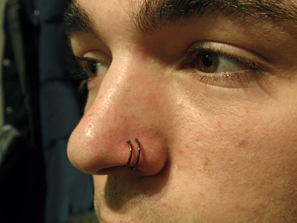 Why nose piercing is done